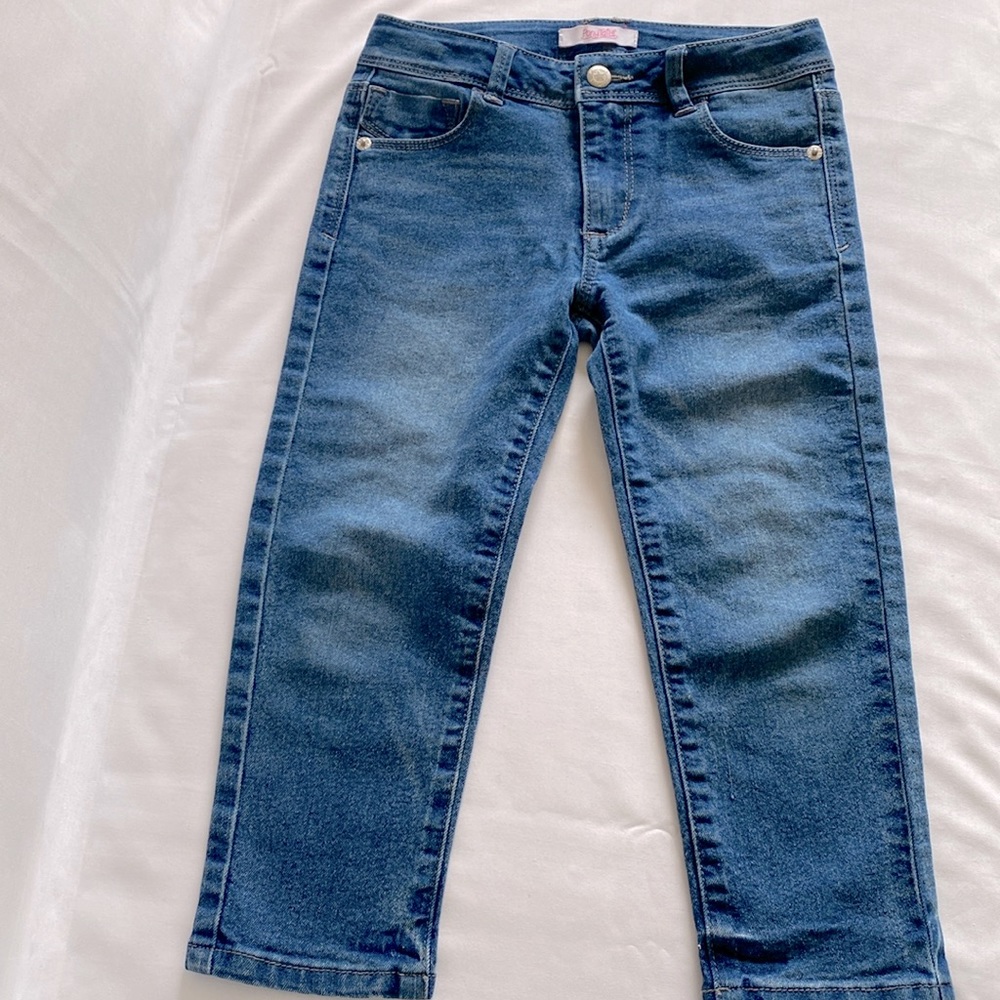 Pony Tails Blue Denim Jeans Girl's Size 6